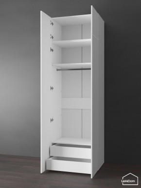 Шкаф с антресолью Linnea MHR-2POA-3 2450х800х510 (Белый-М 11.1.2) в Чайковском - chaykovskiy.mebel24.online | фото 6