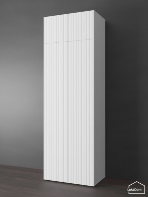 Шкаф с антресолью Linnea MHR-2POA-4 2450х800х510 (Белый-М 11.1.1) в Чайковском - chaykovskiy.mebel24.online | фото 1