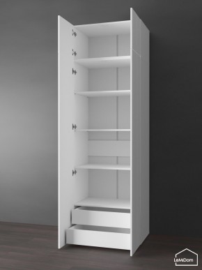Шкаф с антресолью Linnea MHR-2POA-4 2450х800х510 (Белый-М 11.1.1) в Чайковском - chaykovskiy.mebel24.online | фото 5