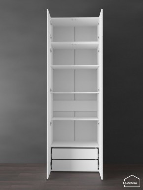 Шкаф с антресолью Linnea MHR-2POA-4 2450х800х510 (Белый-М 11.1.2) в Чайковском - chaykovskiy.mebel24.online | фото 6