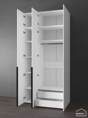 Шкаф с антресолью Linnea MHR-3A-2 2450х1200х510 (Белый-М 11.1.1) в Чайковском - chaykovskiy.mebel24.online | фото 5