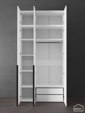 Шкаф с антресолью Linnea MHR-3A-2 2450х1200х510 (Белый-М 11.1.1) в Чайковском - chaykovskiy.mebel24.online | фото 6