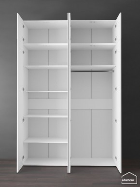 Шкаф с антресолью Linnea MHR-4POA-1 2450х1600х510 (Белый-М 11.1.1) в Чайковском - chaykovskiy.mebel24.online | фото 4