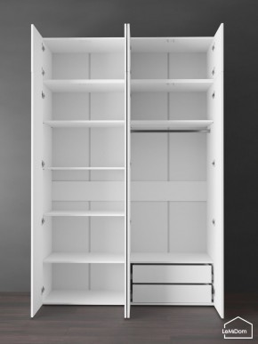 Шкаф с антресолью Linnea MHR-4POA-2 2450х1600х510 (Белый-М 11.1.2) в Чайковском - chaykovskiy.mebel24.online | фото 5