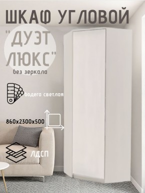 Шкаф угловой Дуэт Люкс без зеркала в Чайковском - chaykovskiy.mebel24.online | фото