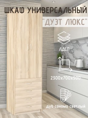 Шкаф универсальный Дуэт Люкс в Чайковском - chaykovskiy.mebel24.online | фото 7