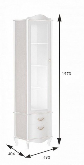Шкаф-витрина Джульетта в Чайковском - chaykovskiy.mebel24.online | фото 3