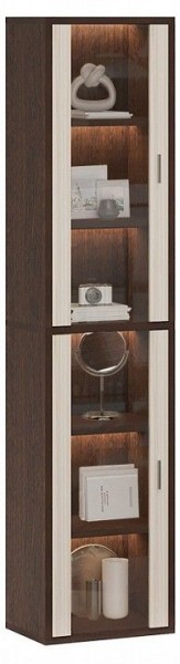 Шкаф-витрина Домино СУ(ш1в2)+2ФС в Чайковском - chaykovskiy.mebel24.online | фото 2