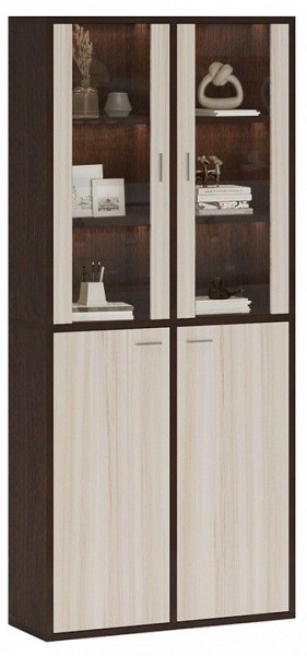 Шкаф-витрина Домино СУ(ш2в2)+2ФС+2ФГ в Чайковском - chaykovskiy.mebel24.online | фото 2