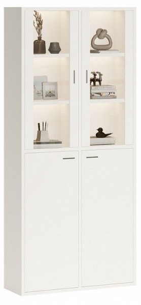Шкаф-витрина Домино СУ(ш2в2)+2ФС+2ФГ в Чайковском - chaykovskiy.mebel24.online | фото 2