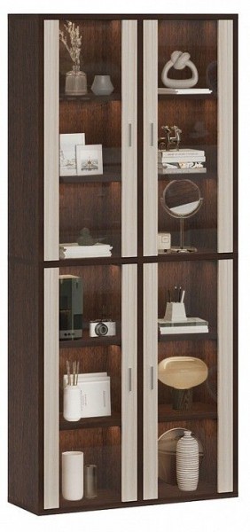 Шкаф-витрина Домино СУ(ш2в2)+4ФС в Чайковском - chaykovskiy.mebel24.online | фото 2