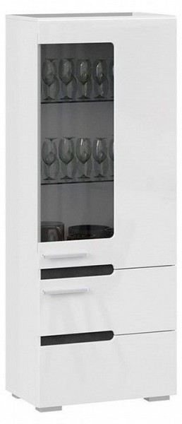 Шкаф-витрина Фьюжн ТД-260.07.27 в Чайковском - chaykovskiy.mebel24.online | фото 2