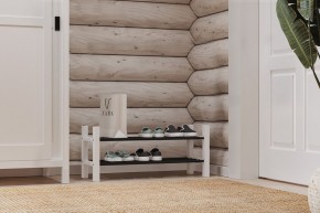 Скамья 85х37 Кантри для обуви белая в Чайковском - chaykovskiy.mebel24.online | фото 4