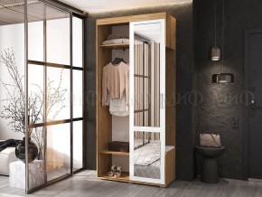 СТЕЛЛА-1 Прихожая (ЛДСП) дуб крафт/белый в Чайковском - chaykovskiy.mebel24.online | фото 3