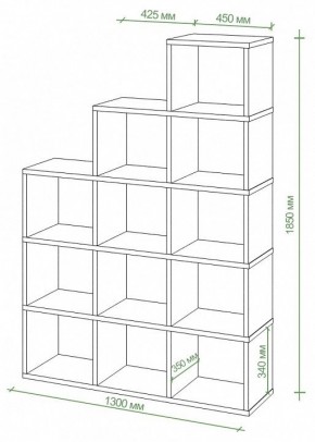 Стеллаж Бартоло СЛД 5 в Чайковском - chaykovskiy.mebel24.online | фото 2