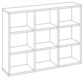 Стеллаж Домино СУ(ш3в1) в Чайковском - chaykovskiy.mebel24.online | фото 2