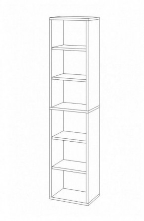 Стеллаж-колонка Домино СУ(ш1в2) в Чайковском - chaykovskiy.mebel24.online | фото 3