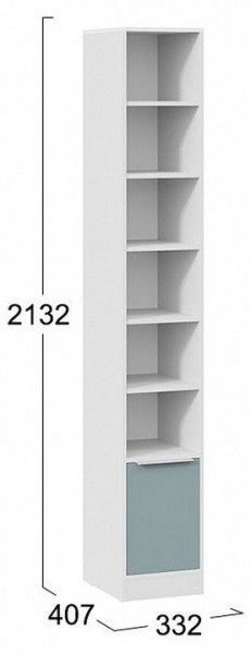 Стеллаж комбинированный Марли в Чайковском - chaykovskiy.mebel24.online | фото 5