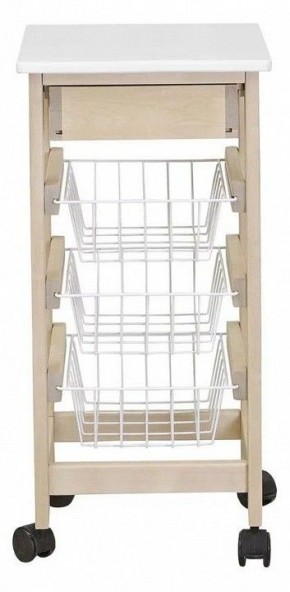 Стеллаж С ящиком и корзинами в Чайковском - chaykovskiy.mebel24.online | фото 3