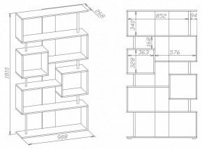 Стеллаж СТ-2 в Чайковском - chaykovskiy.mebel24.online | фото 2