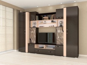 Стенка Оскар-18-1 венге-дуб молочный в Чайковском - chaykovskiy.mebel24.online | фото