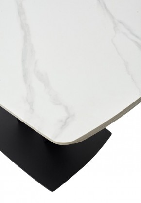 Стол ALATRI 120 MATT WHITE MARBLE SOLID CERAMIC / BLACK, ®DISAUR в Чайковском - chaykovskiy.mebel24.online | фото 11