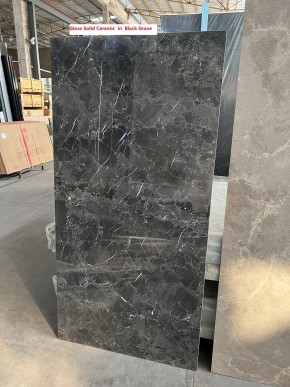 Стол ALES 180 BLACK GRAVE SOLID CERAMIC, керамика / бронзовый, ®DISAUR в Чайковском - chaykovskiy.mebel24.online | фото 3