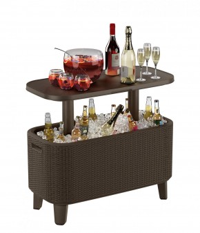 Стол Беви Бар (Bevy Bar Large Cool Bar), коричневый в Чайковском - chaykovskiy.mebel24.online | фото 3