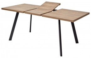 Стол BRICK M 140 Дуб Канзас/ Черный М-City в Чайковском - chaykovskiy.mebel24.online | фото 8