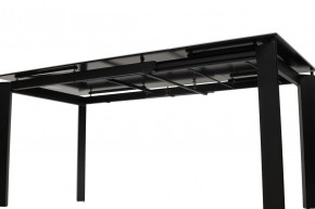 Стол CORNER 120 MATTE STATUARIO Белый мрамор матовый керамика, стекло/ черный каркас, ®DISAUR в Чайковском - chaykovskiy.mebel24.online | фото 9