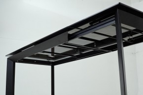 Стол CREMONA 140 KL-99 Белый мрамор матовый, итальянская керамика / черный каркас, ®DISAUR в Чайковском - chaykovskiy.mebel24.online | фото 13