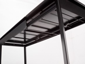 Стол CREMONA 140 MATTE STATUARIO Белый мрамор матовый, керамика/ черный каркас, ®DISAUR в Чайковском - chaykovskiy.mebel24.online | фото 7