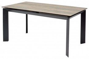 Стол CREMONA 180 KL-61 Под дерево, итальянская керамика / черный каркас, ®DISAUR в Чайковском - chaykovskiy.mebel24.online | фото 5