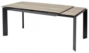 Стол CREMONA 180 KL-61 Под дерево, итальянская керамика / черный каркас, ®DISAUR в Чайковском - chaykovskiy.mebel24.online | фото 7