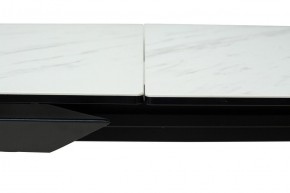 Стол CREMONA 180 KL-99 Белый мрамор матовый, итальянская керамика / черный каркас, ®DISAUR в Чайковском - chaykovskiy.mebel24.online | фото 12