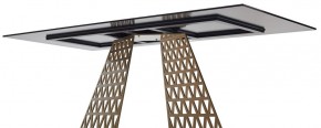 Стол ENNA 220 KL-188 Контрастный мрамор матовый, итальянская керамика/ каркас цвета шампань, ®DISAUR в Чайковском - chaykovskiy.mebel24.online | фото 12