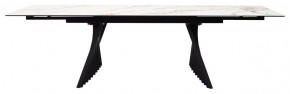 Стол IVAR 180 MARBLES KL-188 Контрастный мрамор, итальянская керамика, ®DISAUR в Чайковском - chaykovskiy.mebel24.online | фото 2
