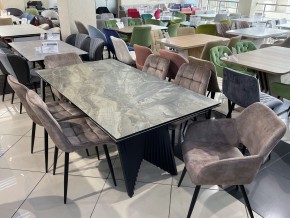 Стол IVAR 180 MARBLES KL-80 Серый мрамор, итальянская керамика, ®DISAUR в Чайковском - chaykovskiy.mebel24.online | фото 11