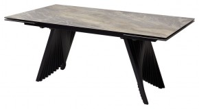 Стол IVAR 180 MARBLES KL-80 Серый мрамор, итальянская керамика, ®DISAUR в Чайковском - chaykovskiy.mebel24.online | фото 2