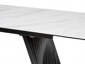 Стол IVAR 180 MARBLES KL-99 Белый мрамор, итальянская керамика/серый, ®DISAUR в Чайковском - chaykovskiy.mebel24.online | фото 8