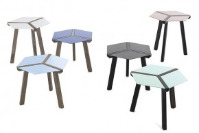 Стол журн. ESA 07.35 M318 light  blu/ L002 oak spessart в Чайковском - chaykovskiy.mebel24.online | фото