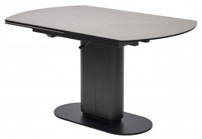 Стол KAI 140 TL-110 поворотная система раскладки, испанская керамика / Темно-серый / Черный, ®DISAUR в Чайковском - chaykovskiy.mebel24.online | фото 1