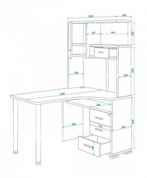 Стол компьютерный Домино СР-130 в Чайковском - chaykovskiy.mebel24.online | фото 5