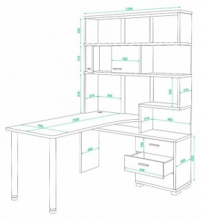 Стол компьютерный Домино СР-420/150 в Чайковском - chaykovskiy.mebel24.online | фото 2