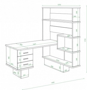 Стол компьютерный Домино СР-520 в Чайковском - chaykovskiy.mebel24.online | фото 2