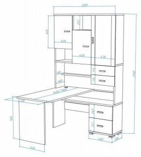 Стол компьютерный Домино СР-620/180 в Чайковском - chaykovskiy.mebel24.online | фото 2