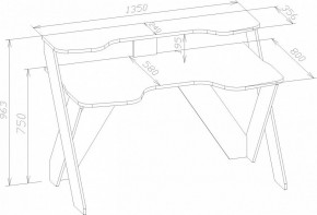 Стол компьютерный КСТ-118 в Чайковском - chaykovskiy.mebel24.online | фото 3