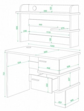 Стол компьютерный СД-15 в Чайковском - chaykovskiy.mebel24.online | фото 2