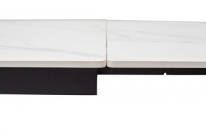 Стол LIVORNO 180 MATT WHITE MARBLE SOLID CERAMIC / BLACK, ®DISAUR в Чайковском - chaykovskiy.mebel24.online | фото 3