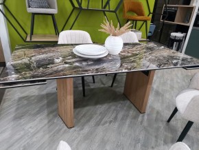 Стол МОЦАРТ 200 AMADEUS POLISHED, керамика / Дуб монтана М-City в Чайковском - chaykovskiy.mebel24.online | фото 2